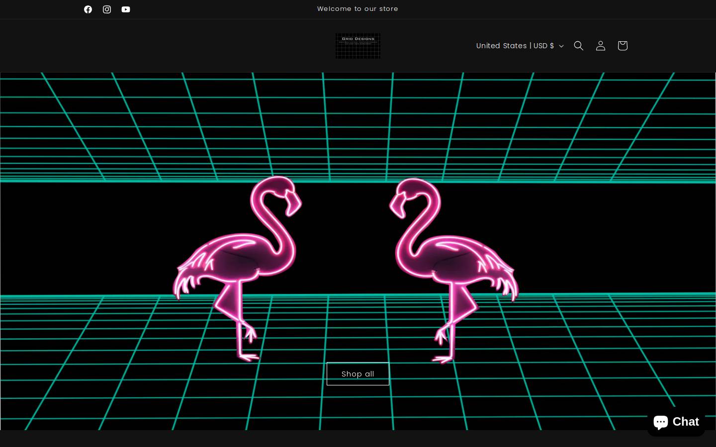 griddesigns.net homepage screenshot