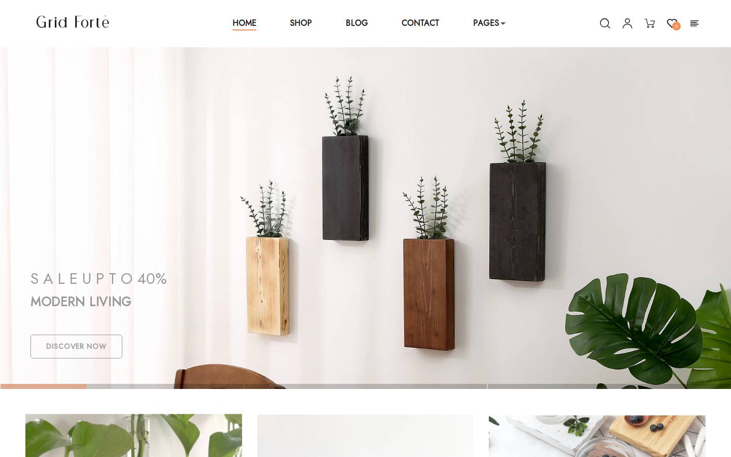 gridforte.com homepage screenshot