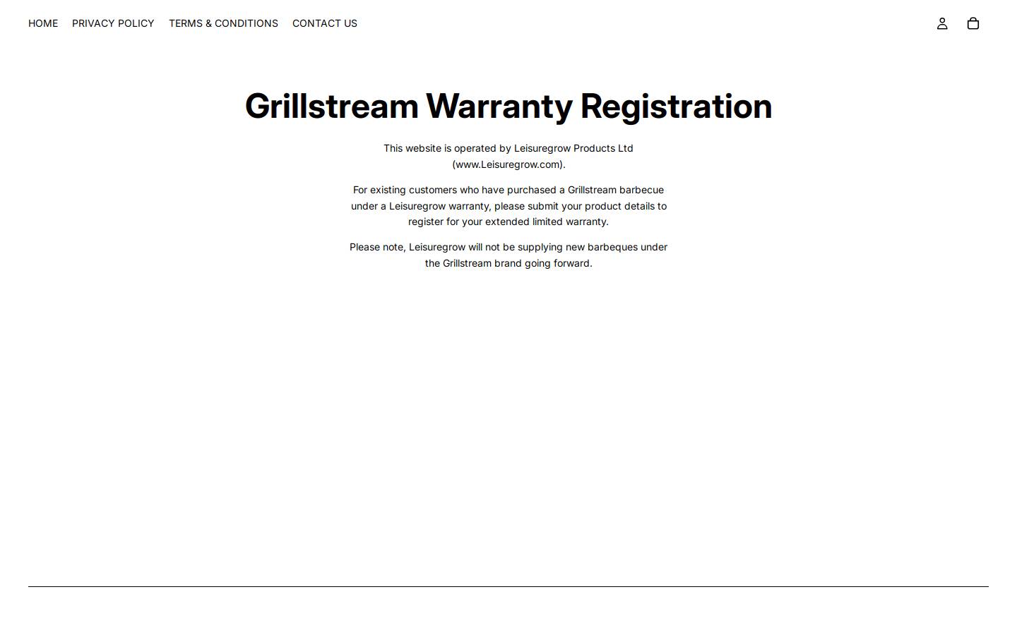 Grillstreambbqs homepage screenshot