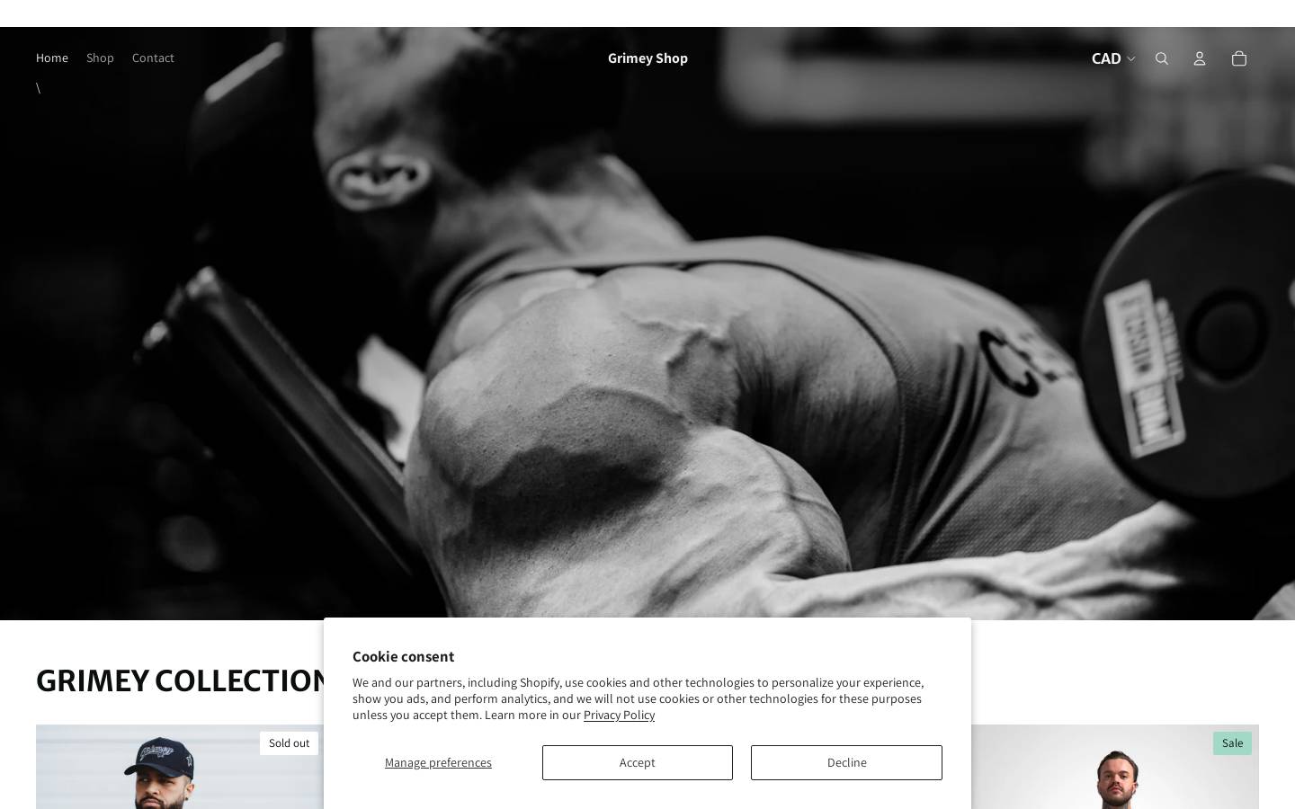 grimeyxlifestyle.com homepage screenshot