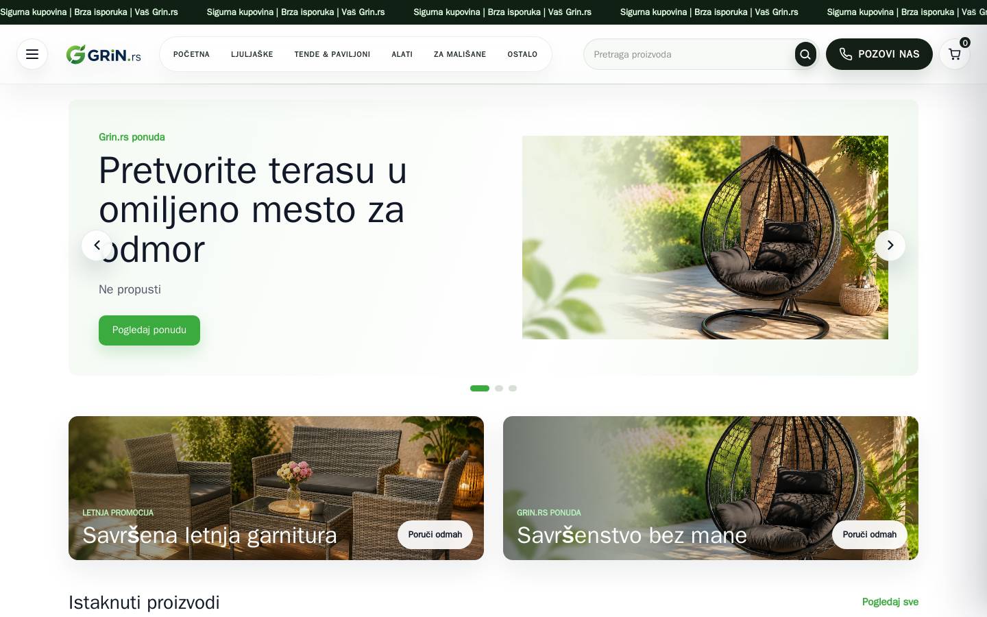 GRIN Publishing GmbH homepage screenshot