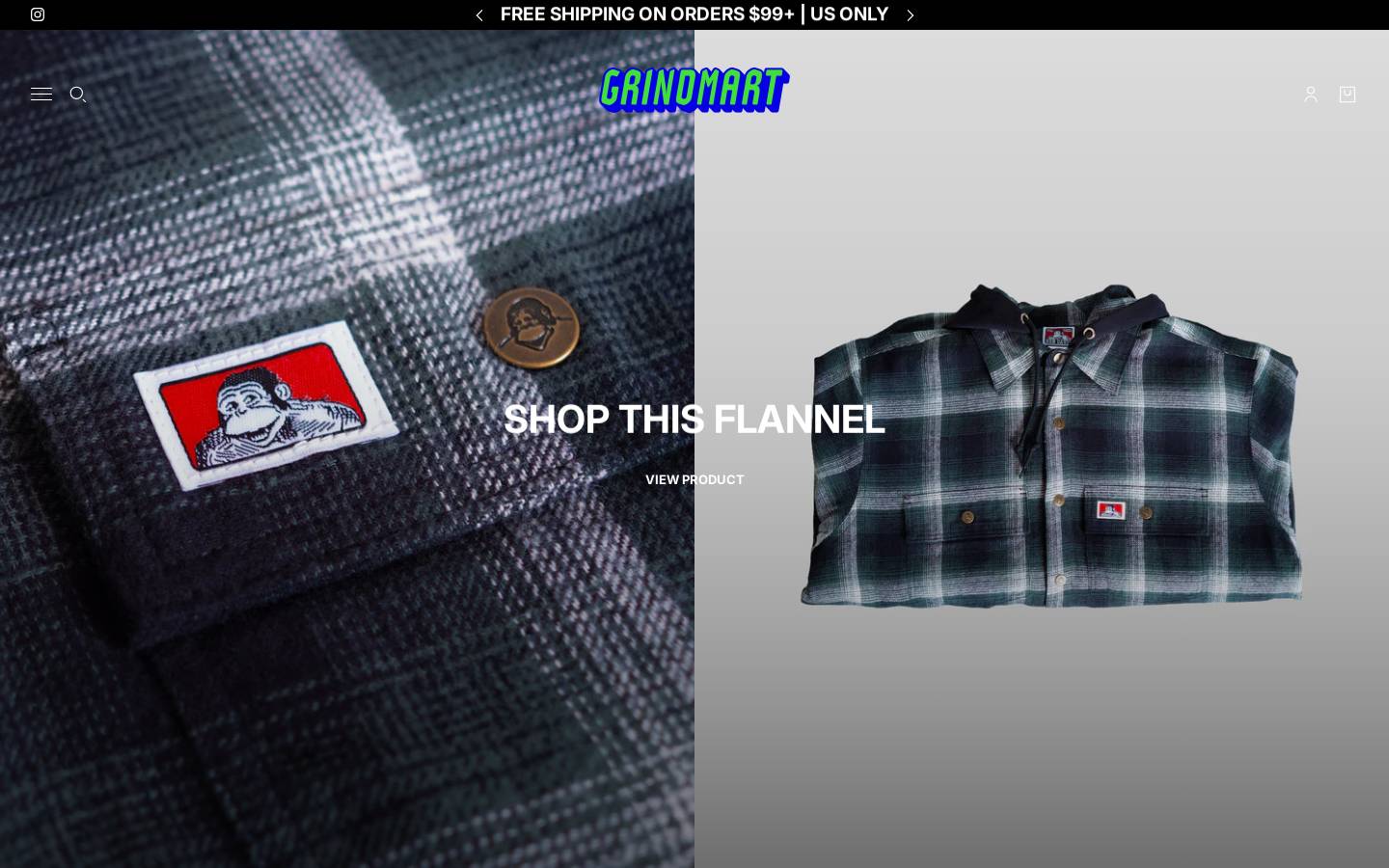 grindmart.com homepage screenshot