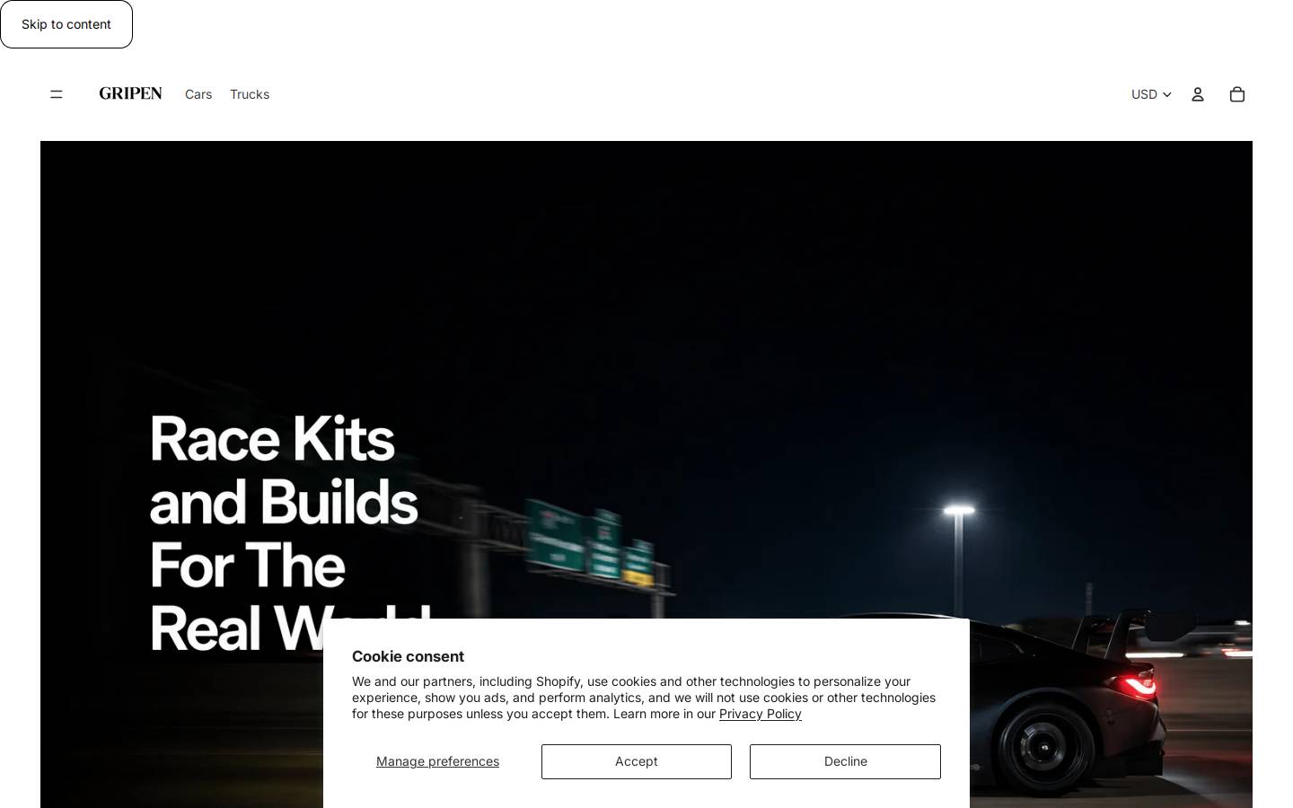 grip3n.com homepage screenshot