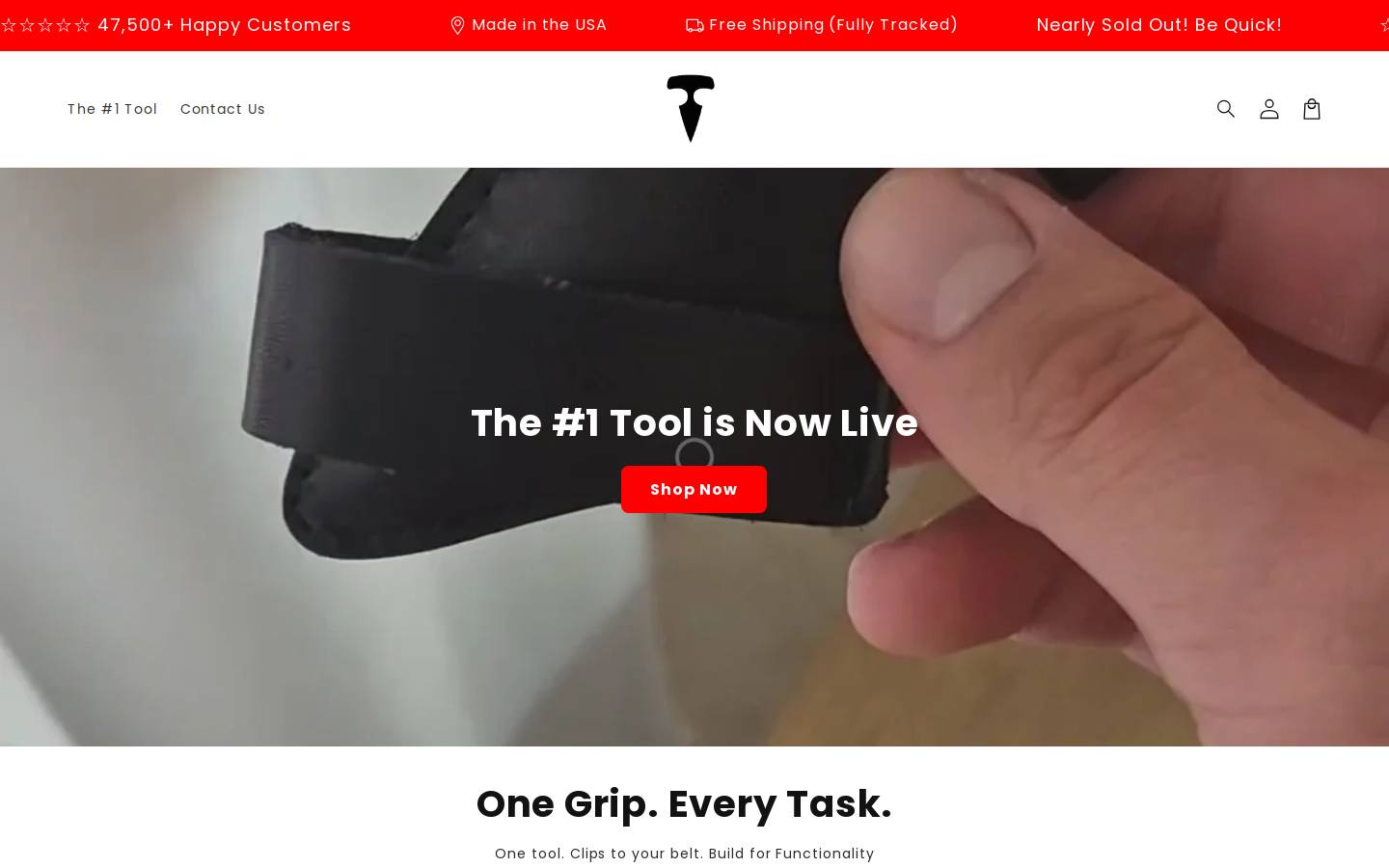 gripedc.com homepage screenshot