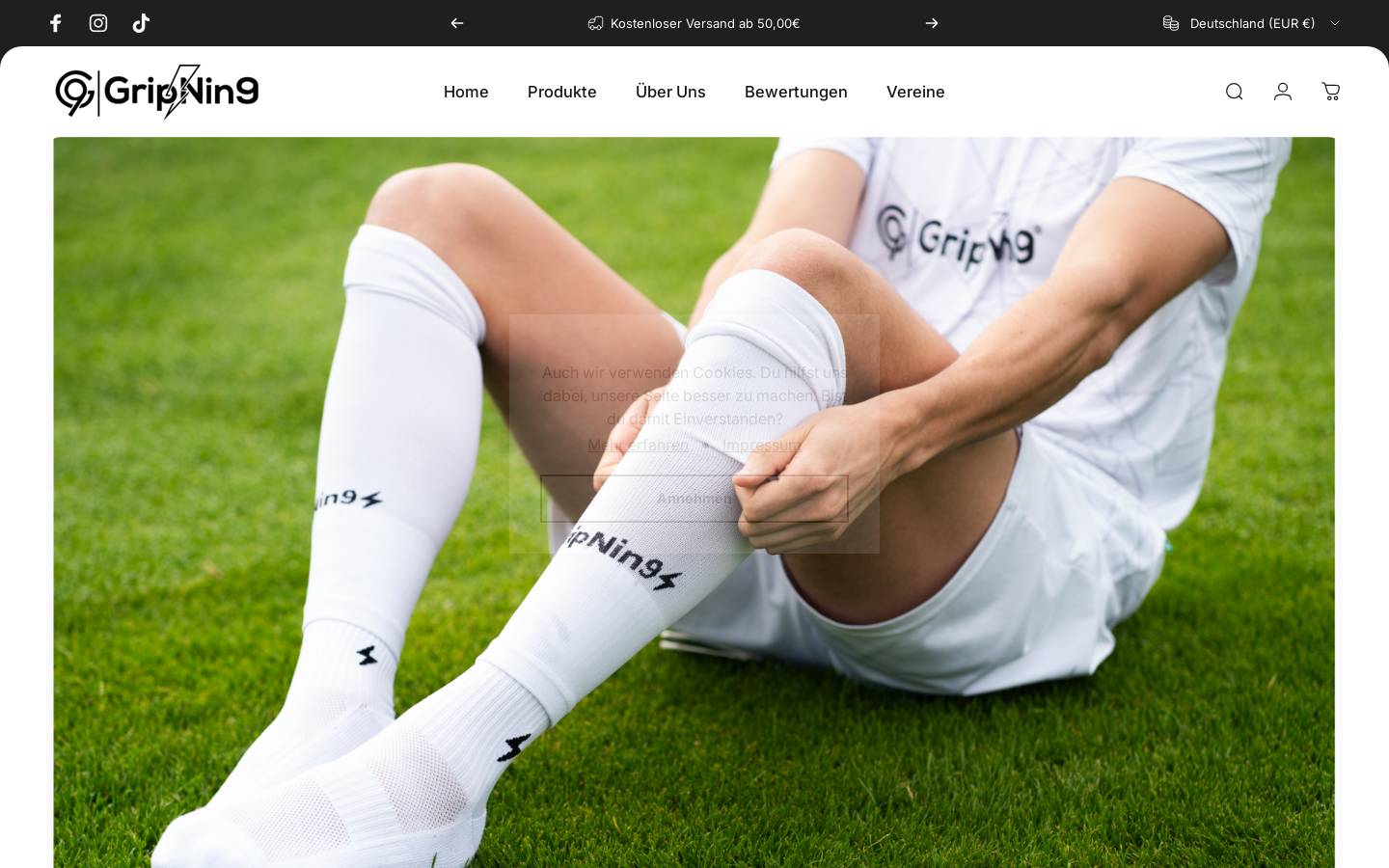 GripNin9 homepage screenshot