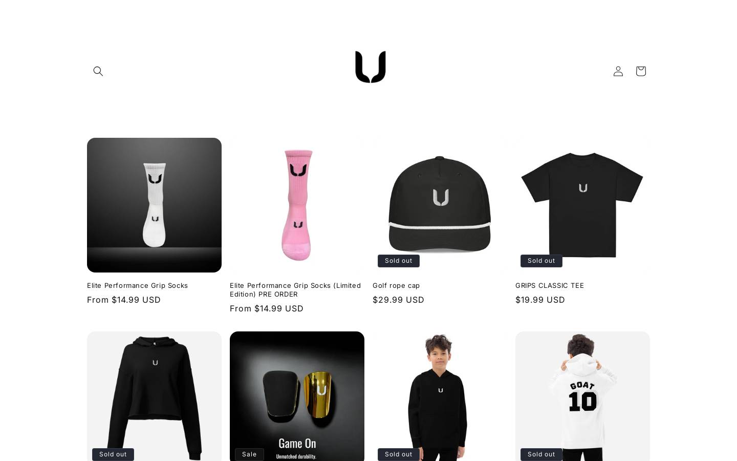 gripsunited.com homepage screenshot