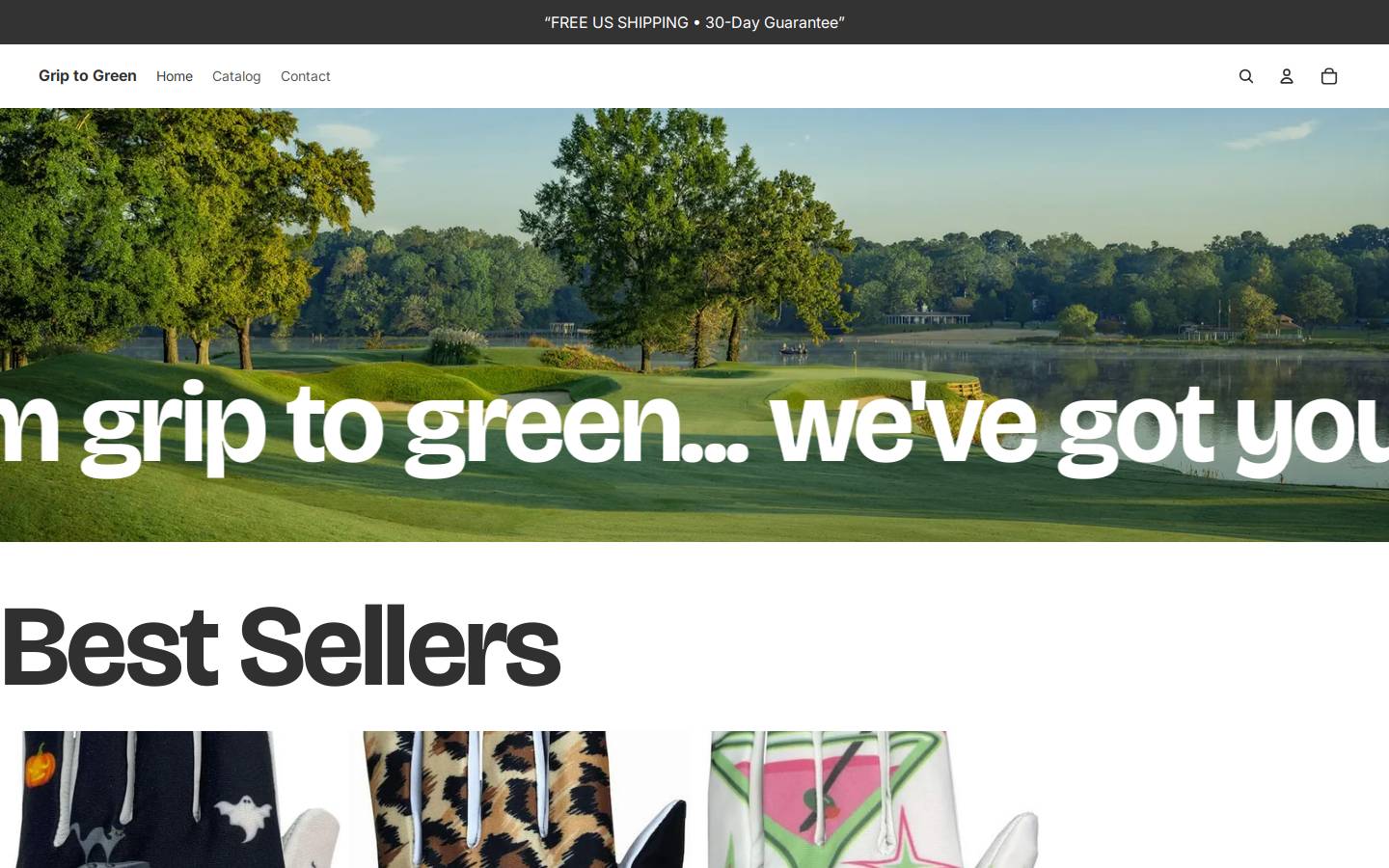 griptogreen.com homepage screenshot