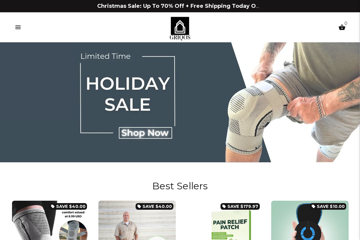 GRIQOS LLC homepage screenshot