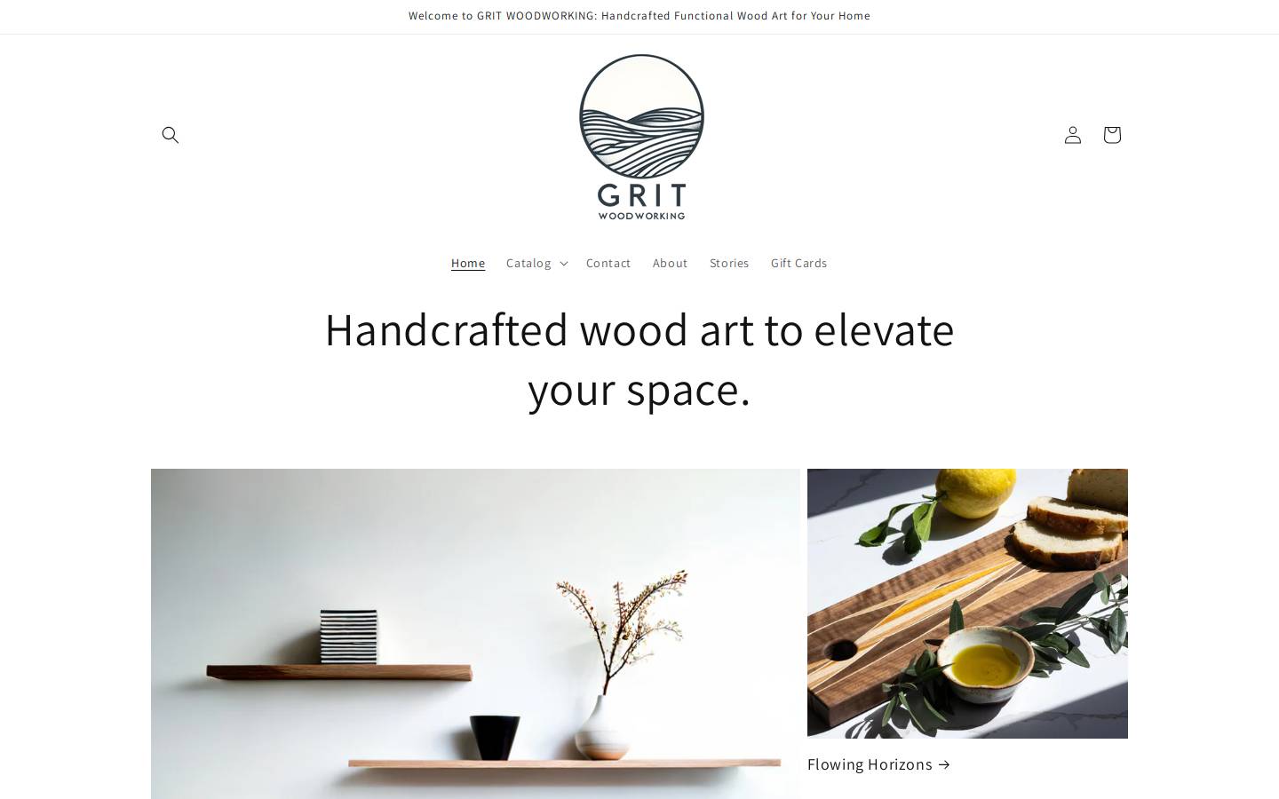 gritwoodworking.com homepage screenshot