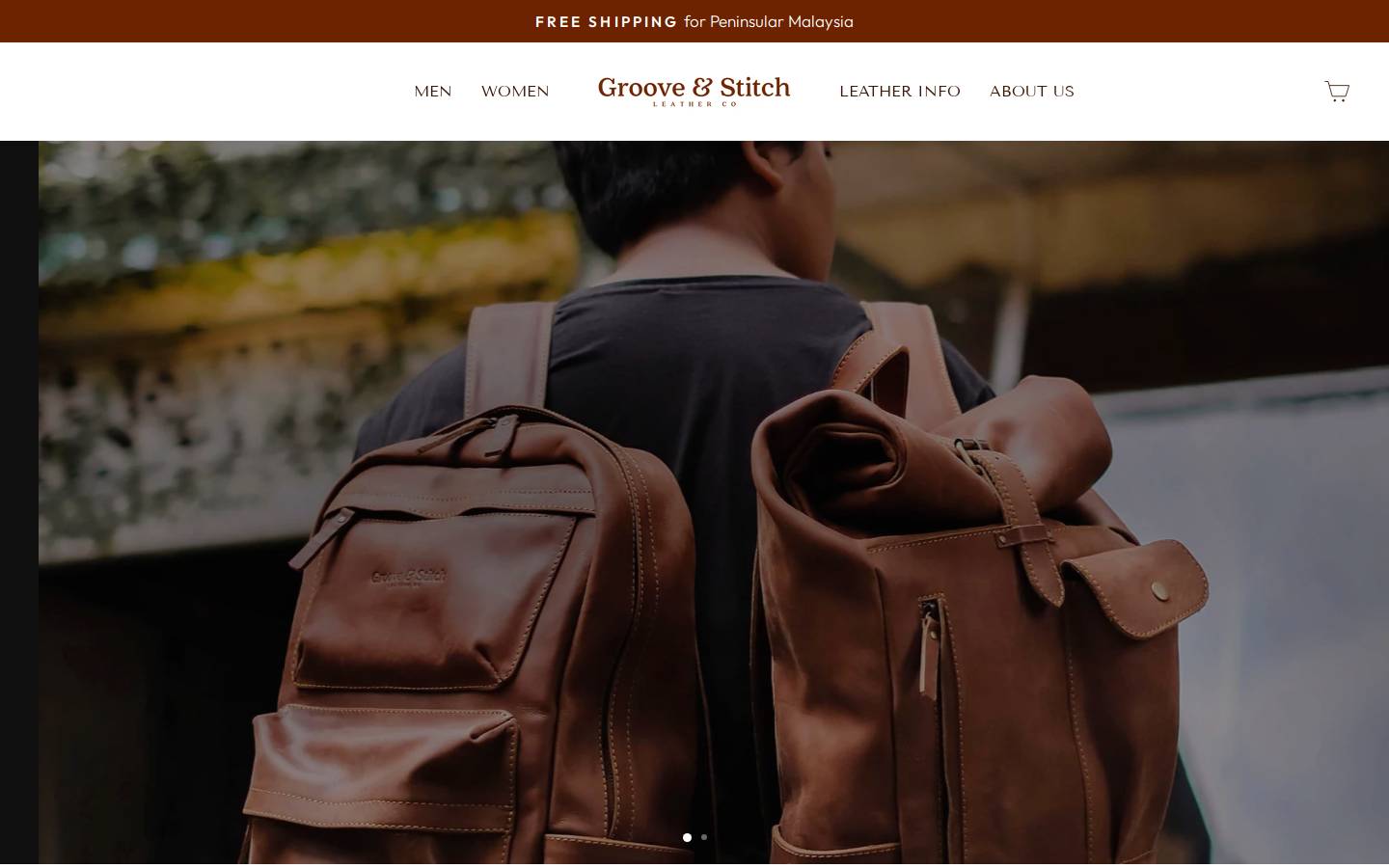 grooveandstitch.com homepage screenshot