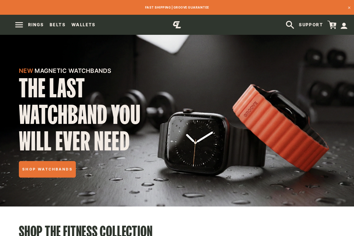 Groove Life homepage screenshot