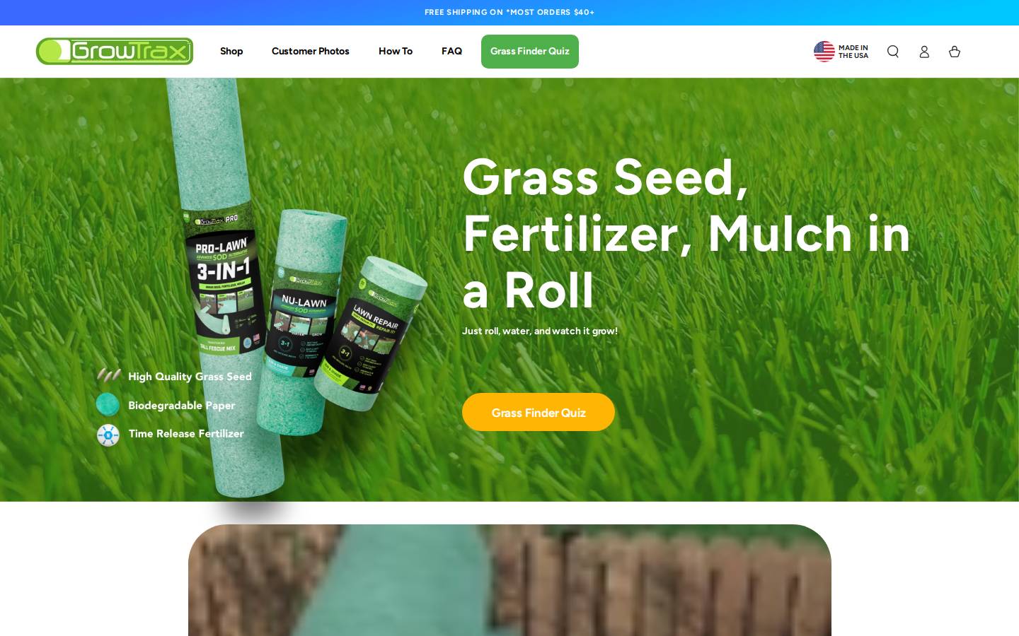 grotrax.com homepage screenshot