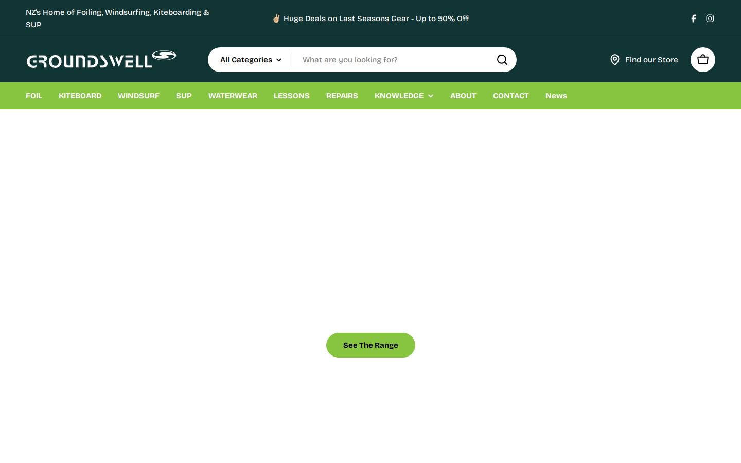 groundswell.nz homepage screenshot