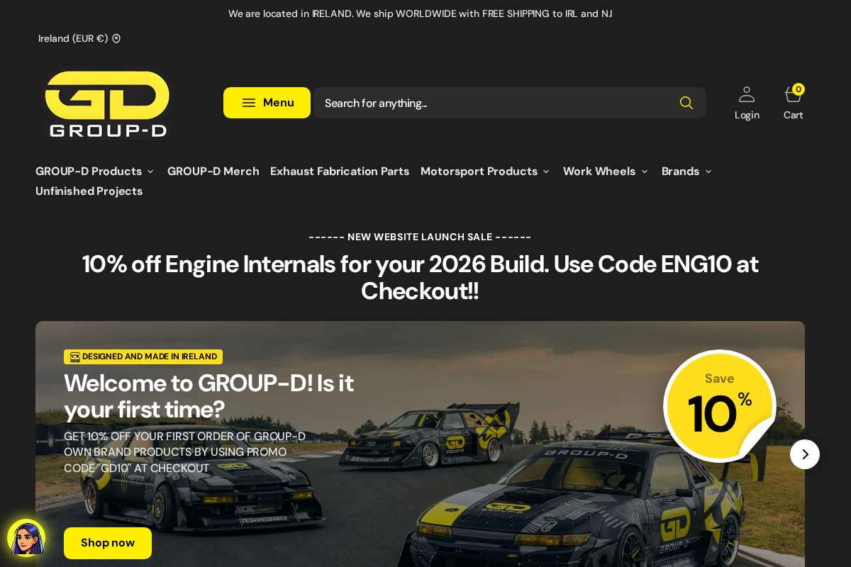 Group-D homepage screenshot