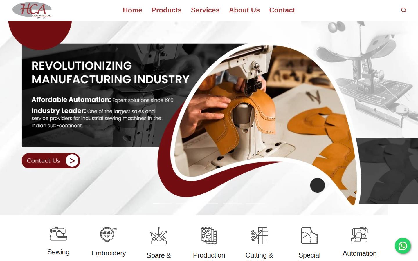 Hari Chand Anand & Co. homepage screenshot