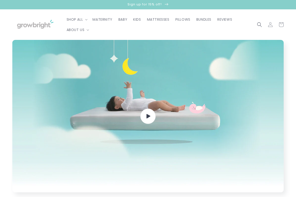 GrowbrightAU homepage screenshot