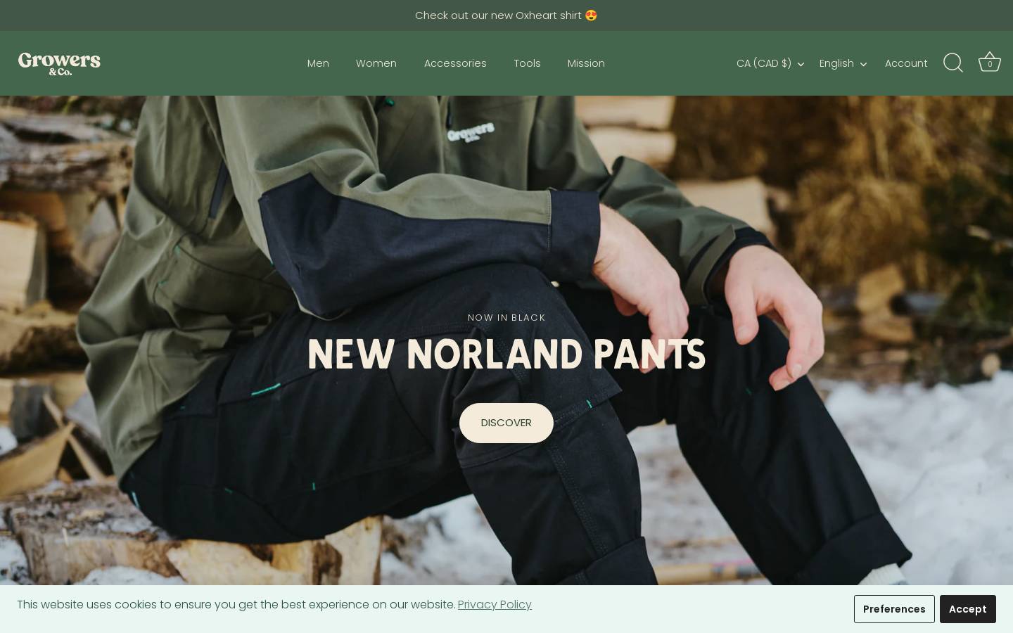 growers.co homepage screenshot