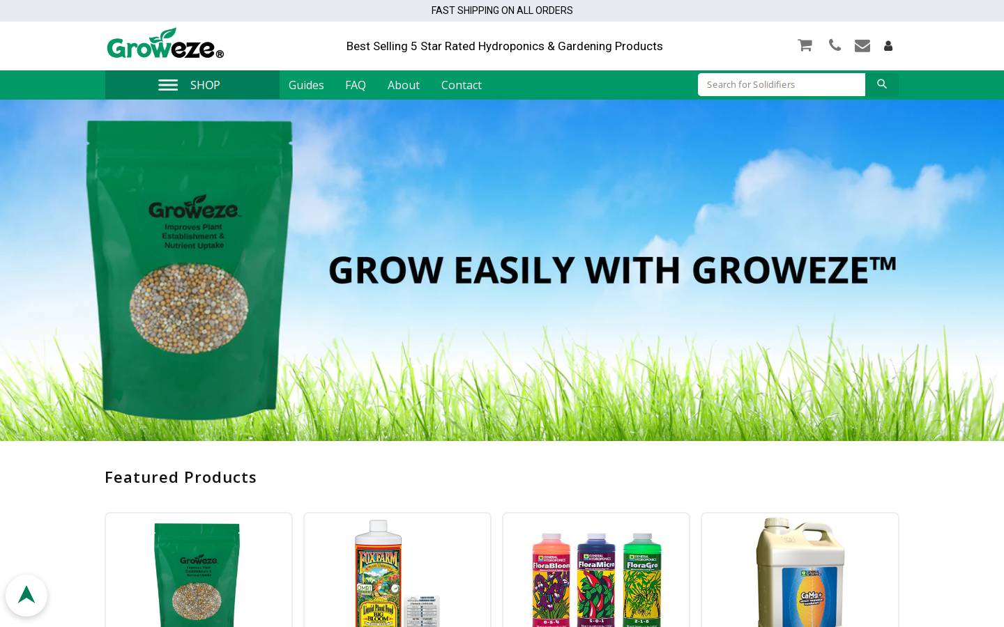 groweze.com homepage screenshot
