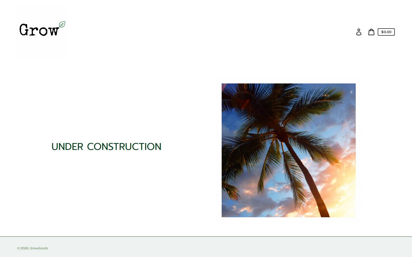 growgoods.com homepage screenshot