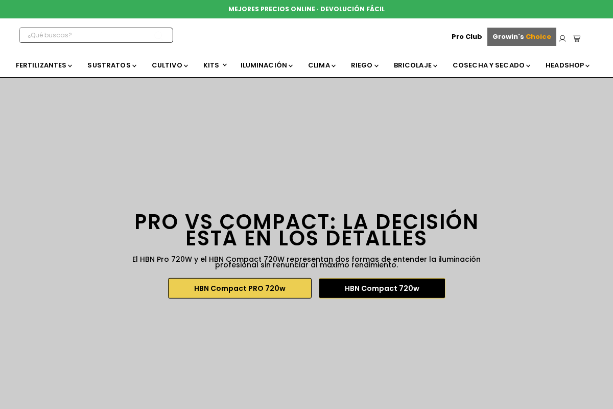 Grow Industry homepage screenshot