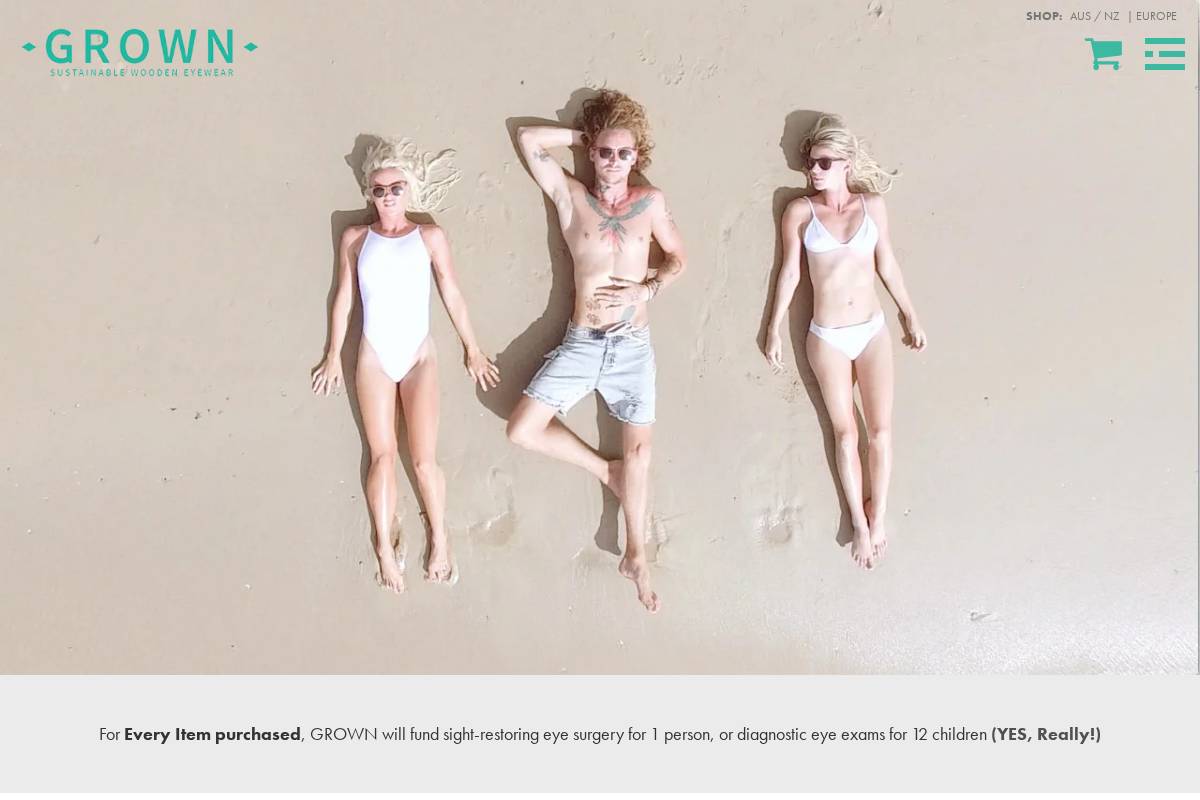 growndesigns.com homepage screenshot