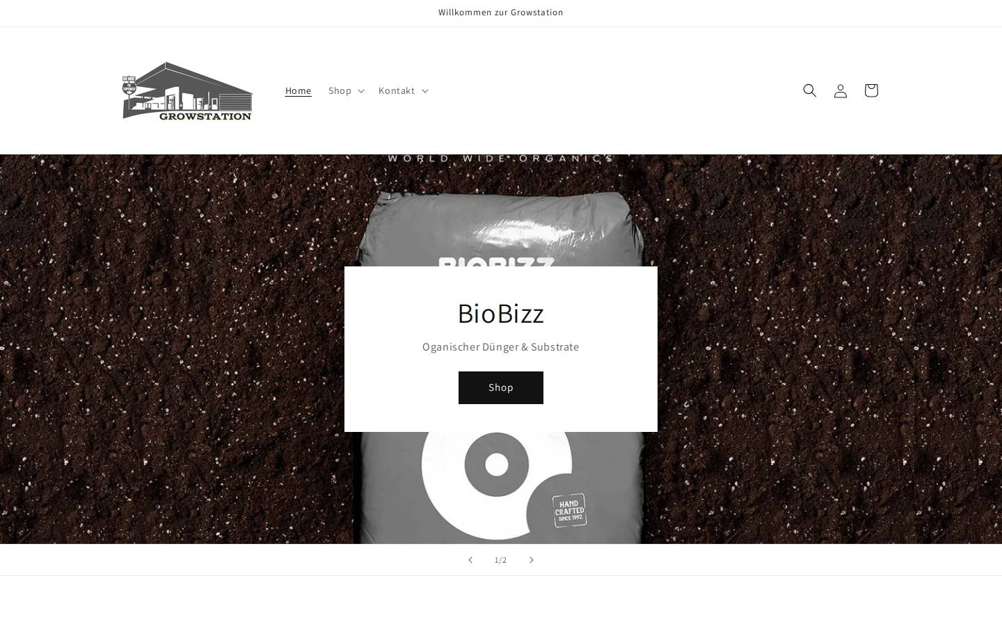 growstationco.de homepage screenshot
