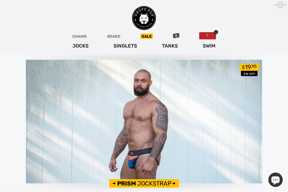 Gruff Products LLC homepage screenshot