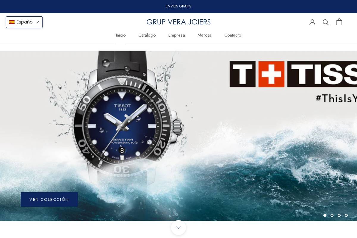 grupverajoiers.com homepage screenshot