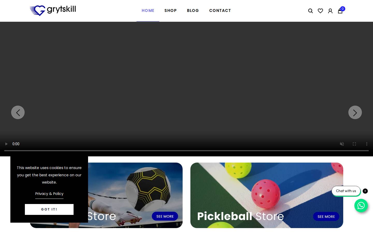 grytskill.com homepage screenshot