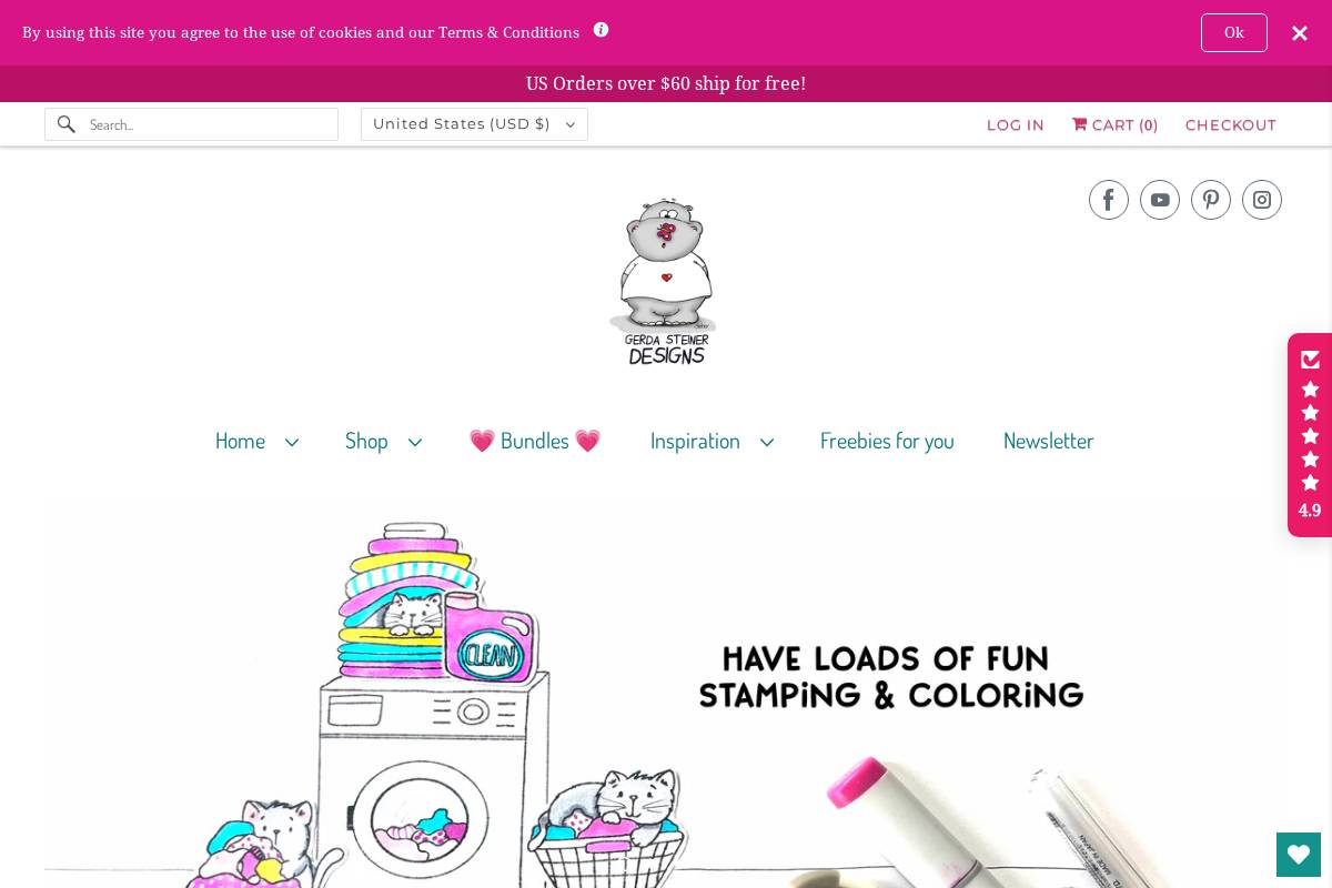 gsd-stamps.com homepage screenshot