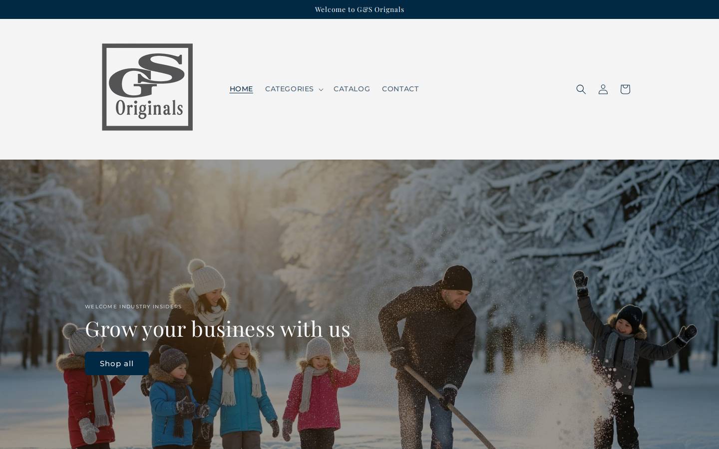 gsoriginals.com homepage screenshot