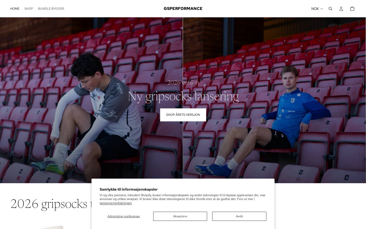 gsperformance.com homepage screenshot