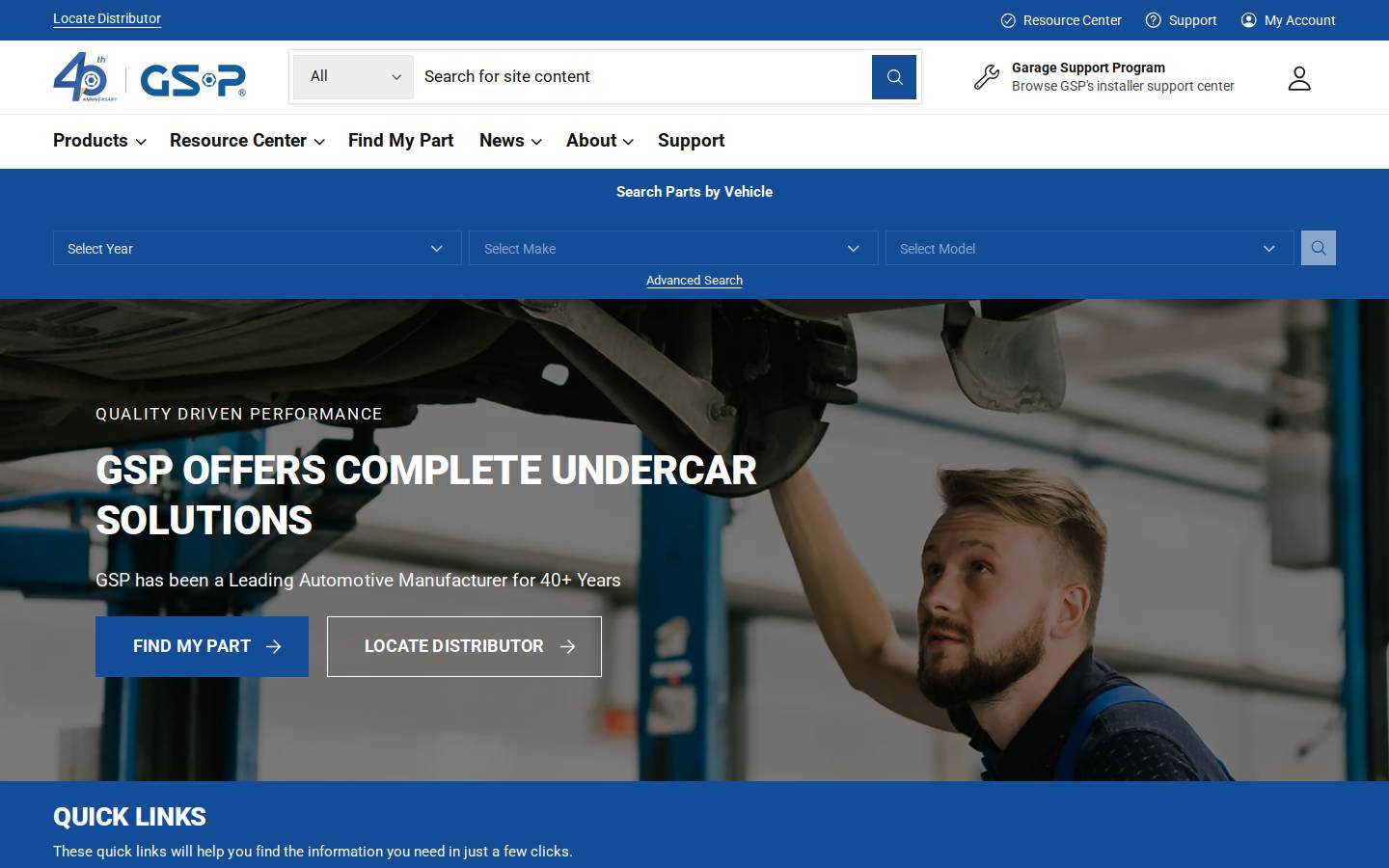 gspnorthamerica.com homepage screenshot
