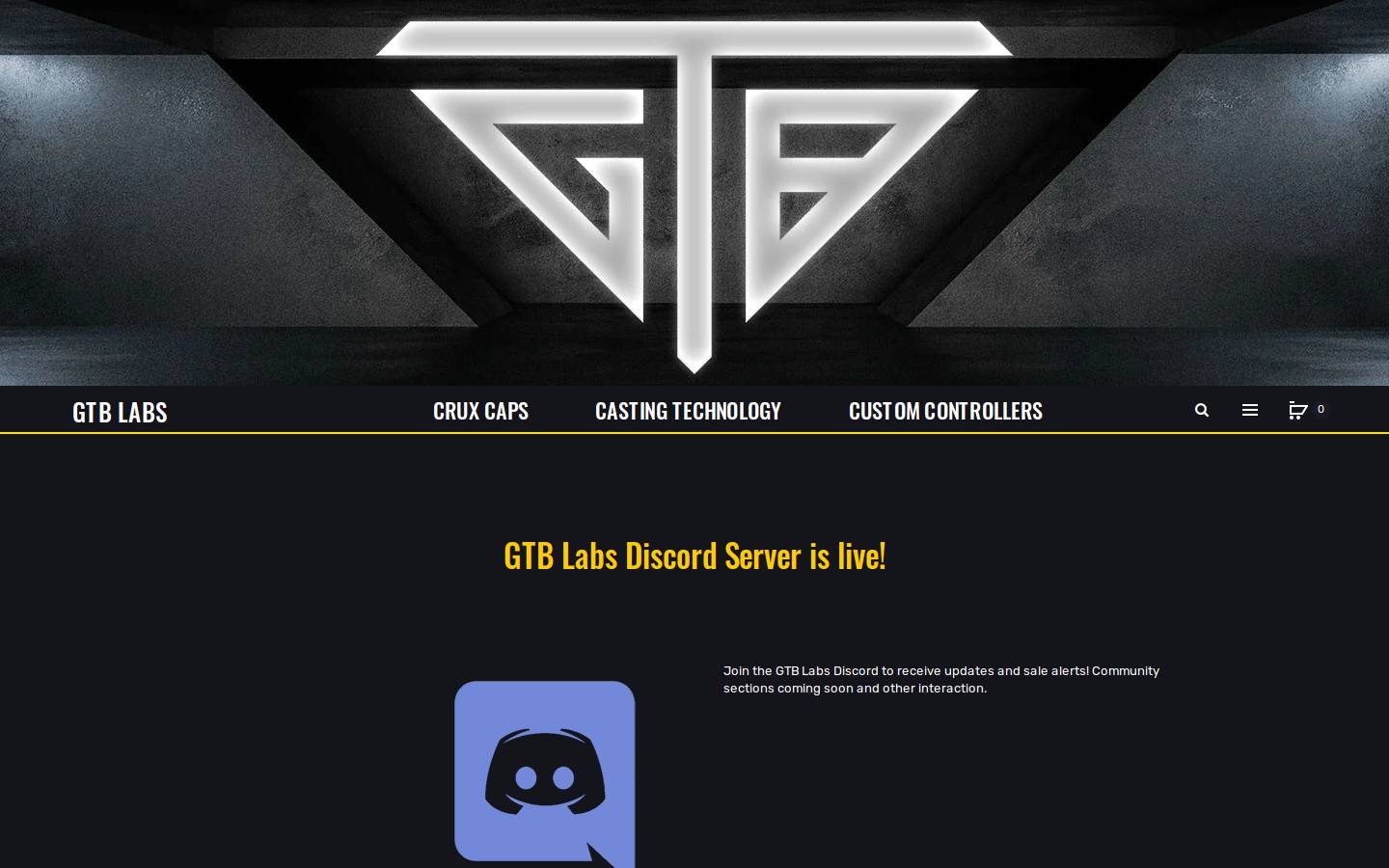 gtblabs.com homepage screenshot