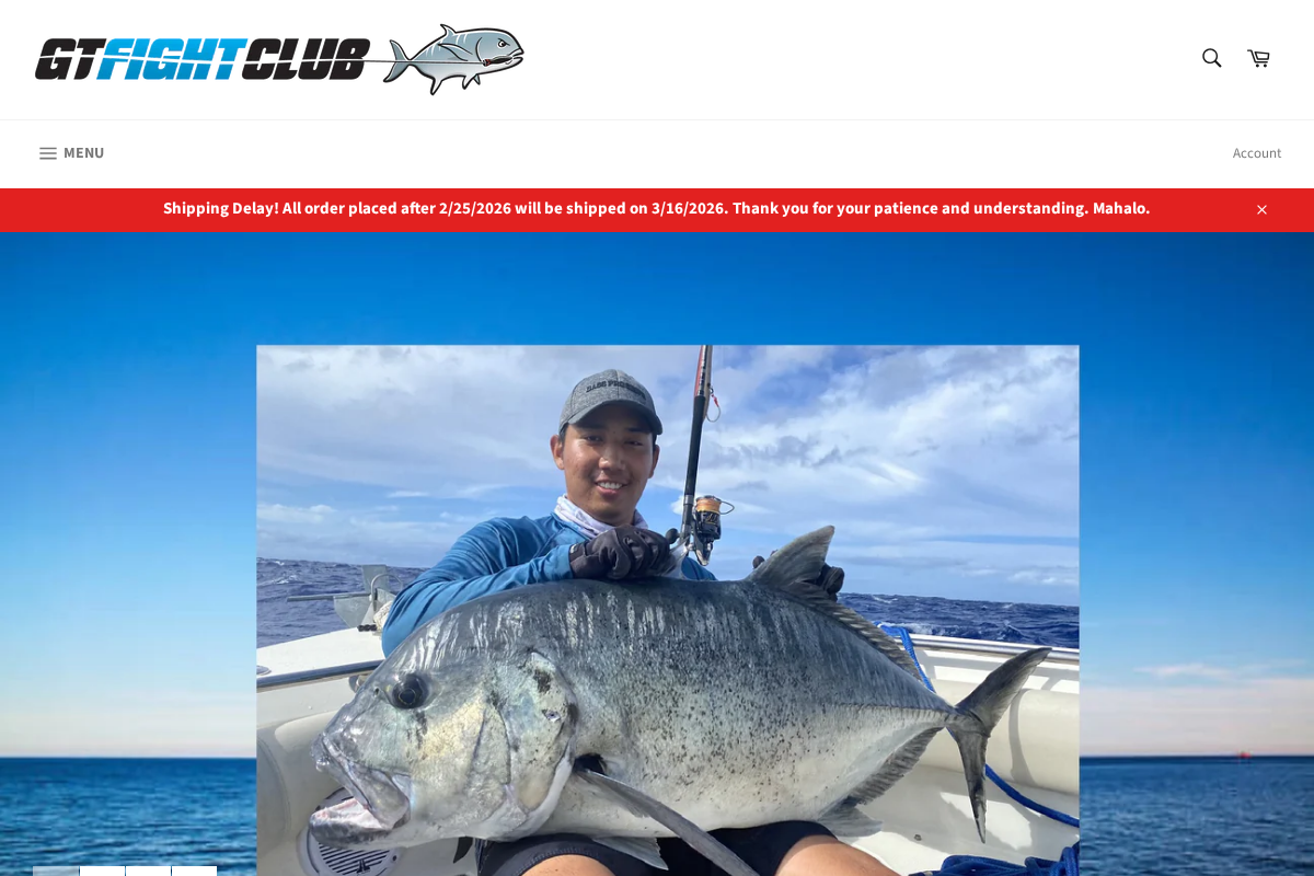 gtfightclub.com homepage screenshot