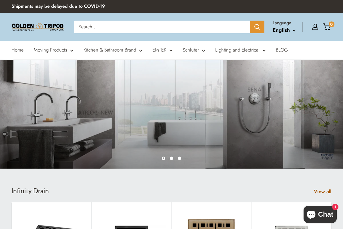 gtgroups.ca homepage screenshot