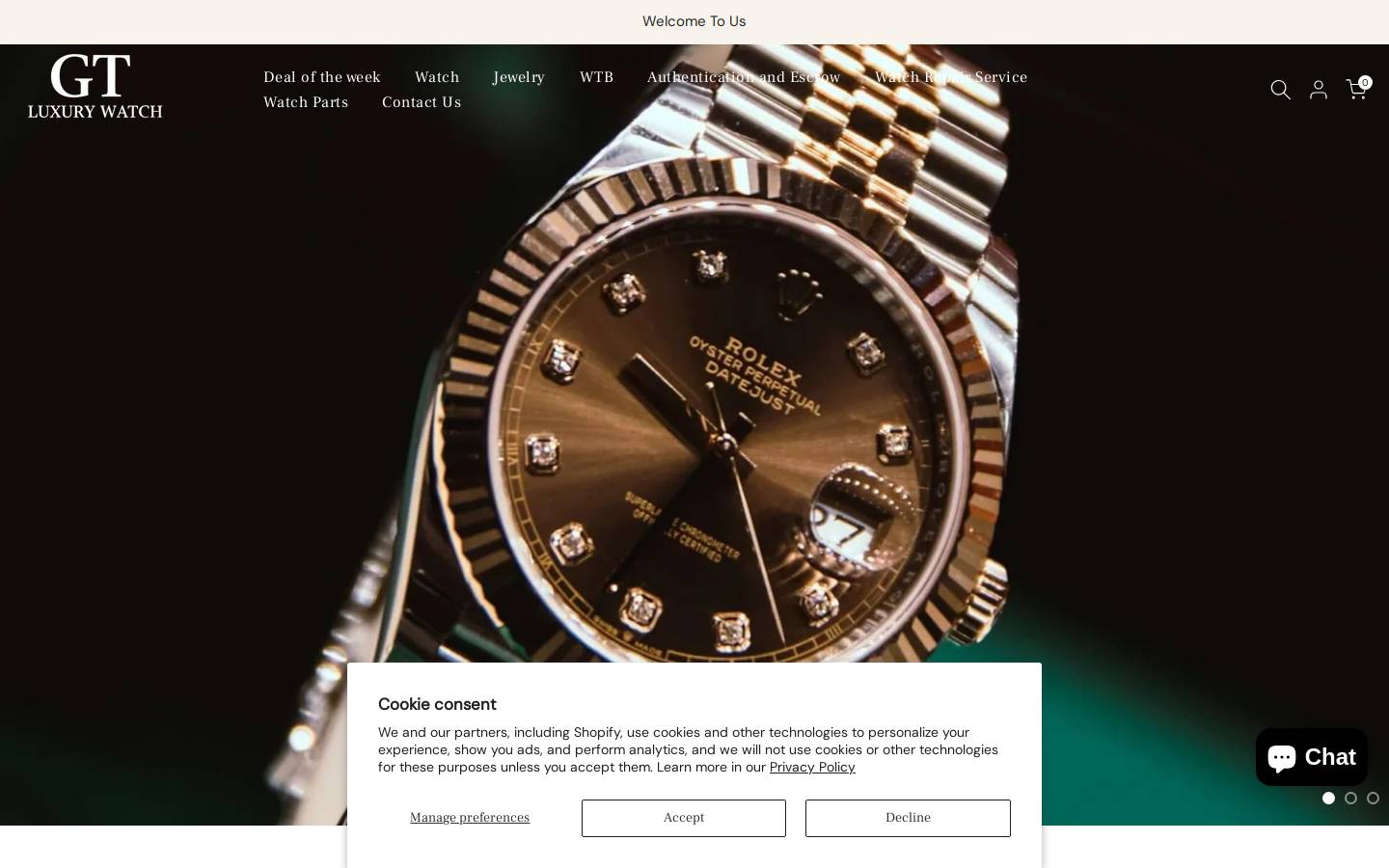 gtluxuryny.com homepage screenshot