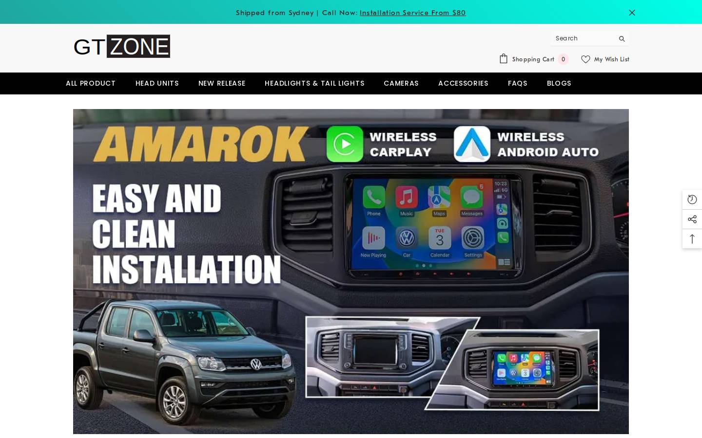 Gtzone homepage screenshot
