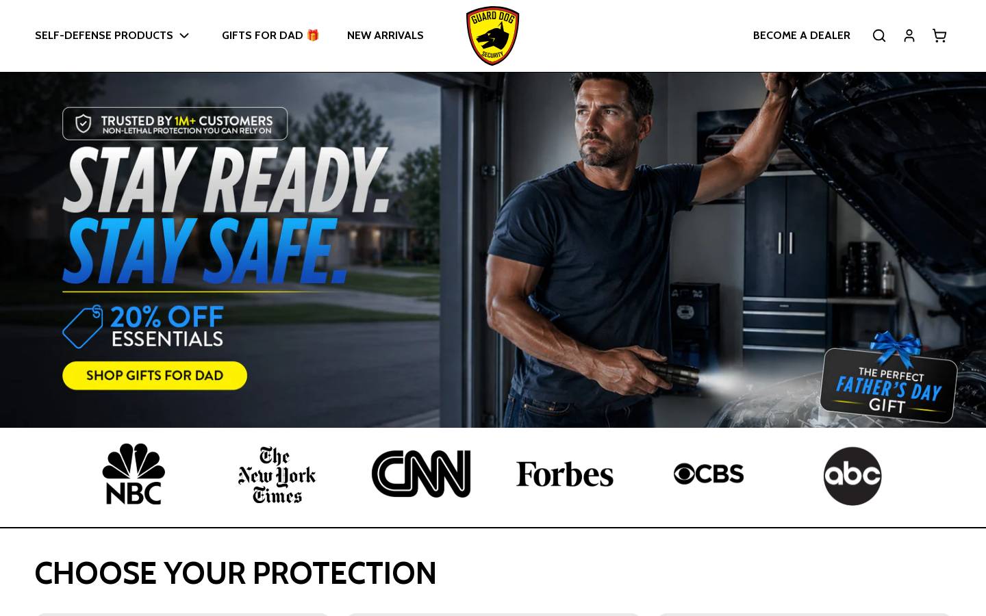 guarddog-security.com homepage screenshot