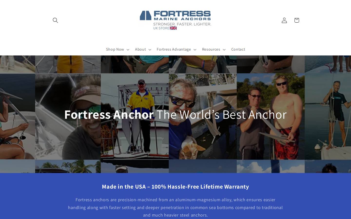 guardiananchors.com homepage screenshot