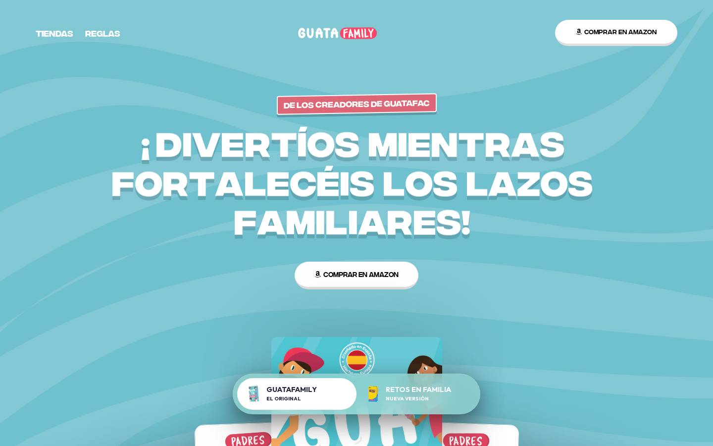guatafamily.mx homepage screenshot