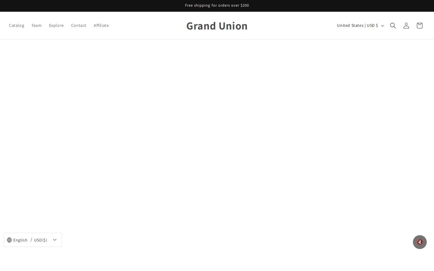 gucashmere.com homepage screenshot