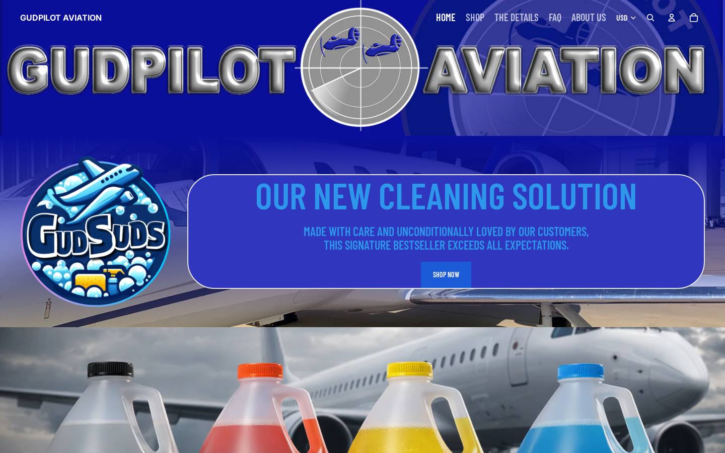 gudpilot.com homepage screenshot