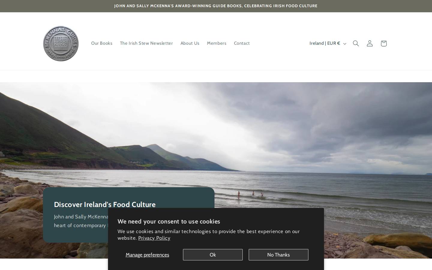 guides.ie homepage screenshot