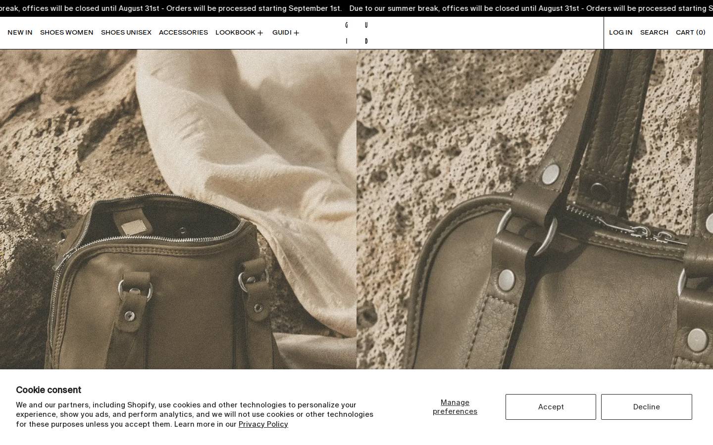 guidi.it homepage screenshot