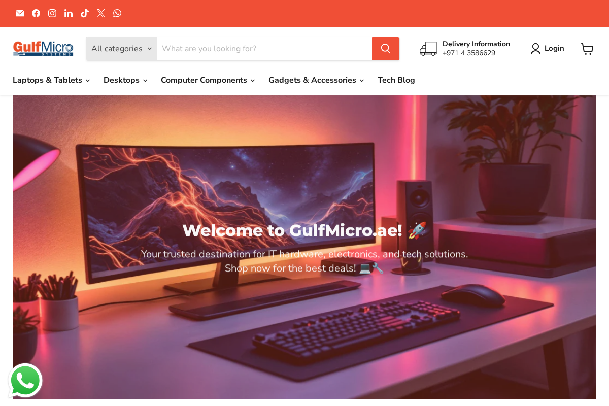 Gulf Micro Systems homepage screenshot