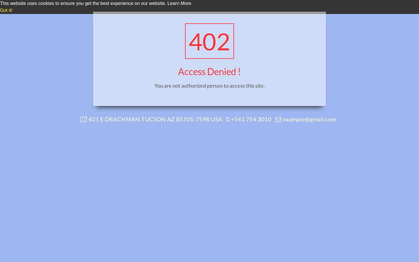 gun4ir.org homepage screenshot