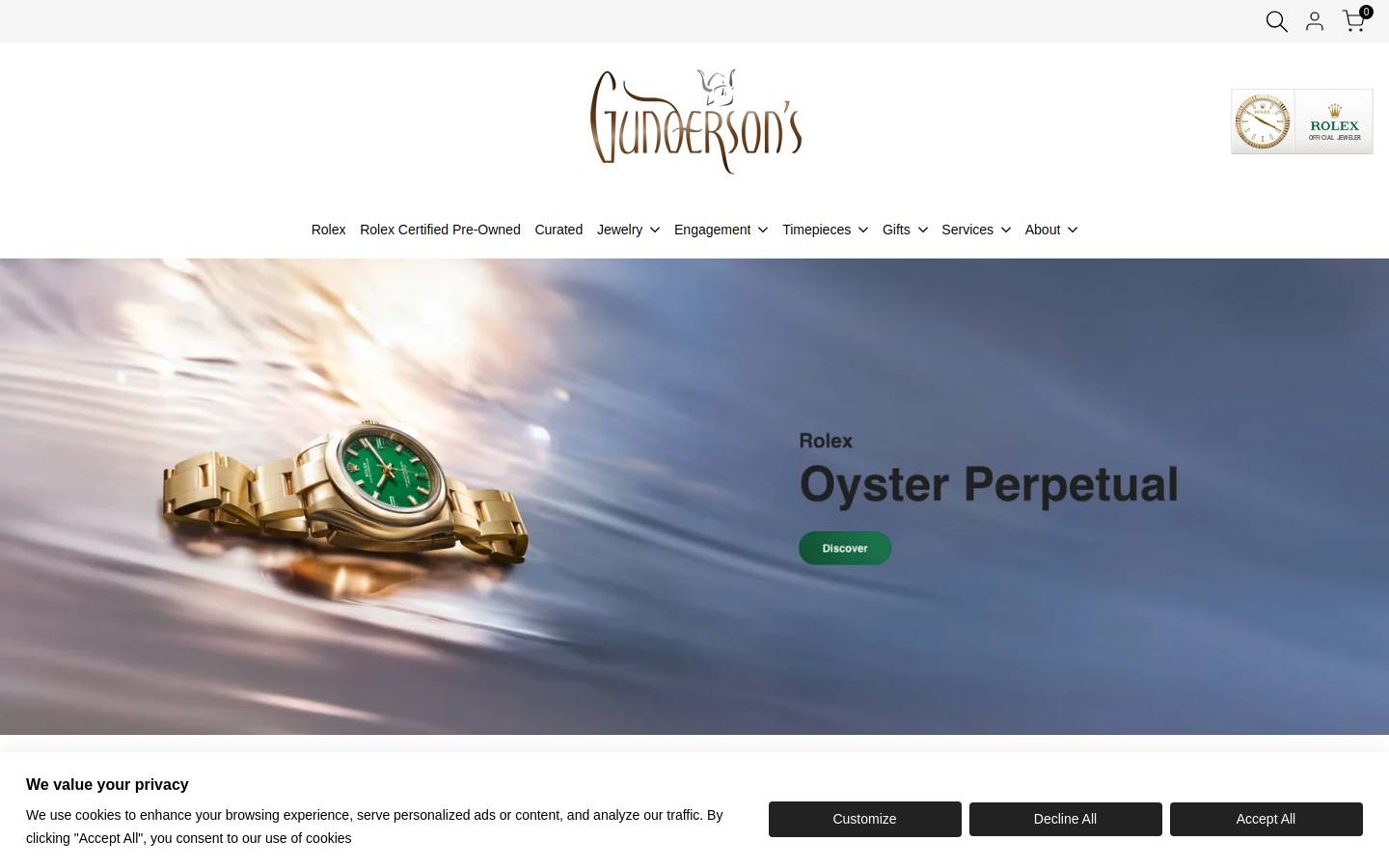 gundersons.com homepage screenshot