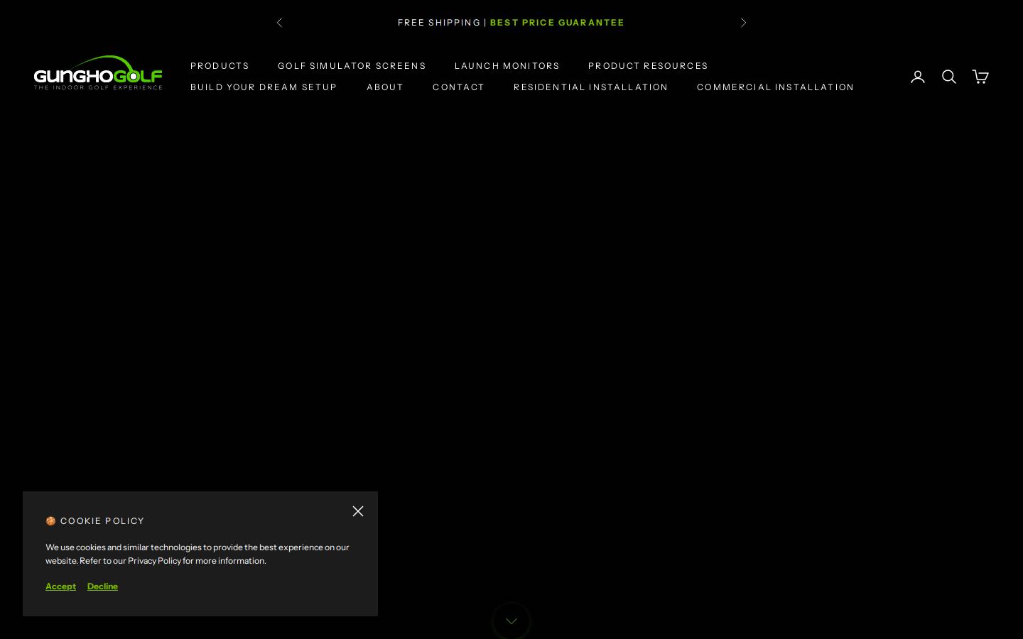 Gunghogolf homepage screenshot