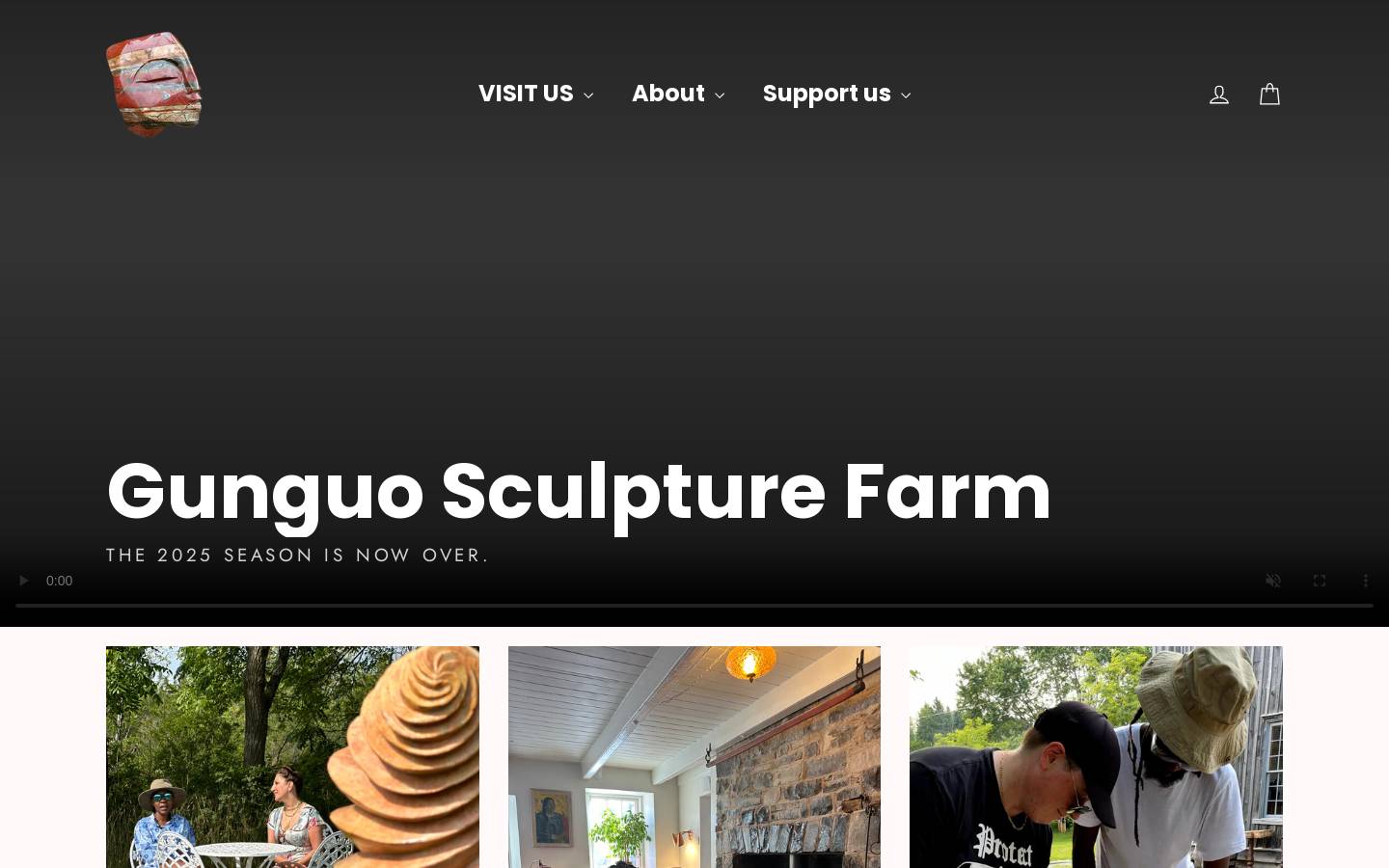 gunguo.art homepage screenshot